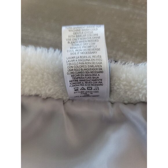 Little Lad Vest 2 Snap Pockets Size 2T Gray Faux Fur Kids - Picture 6 of 7